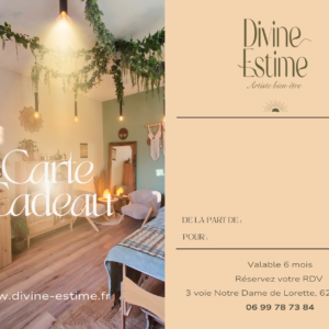 Carte cadeau Divine Estime